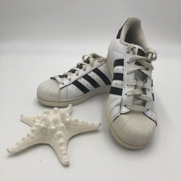 adidas Other - Adidas Men's Superstar Cloud White & Core Black Athletic Shoes PDG 789006 4M